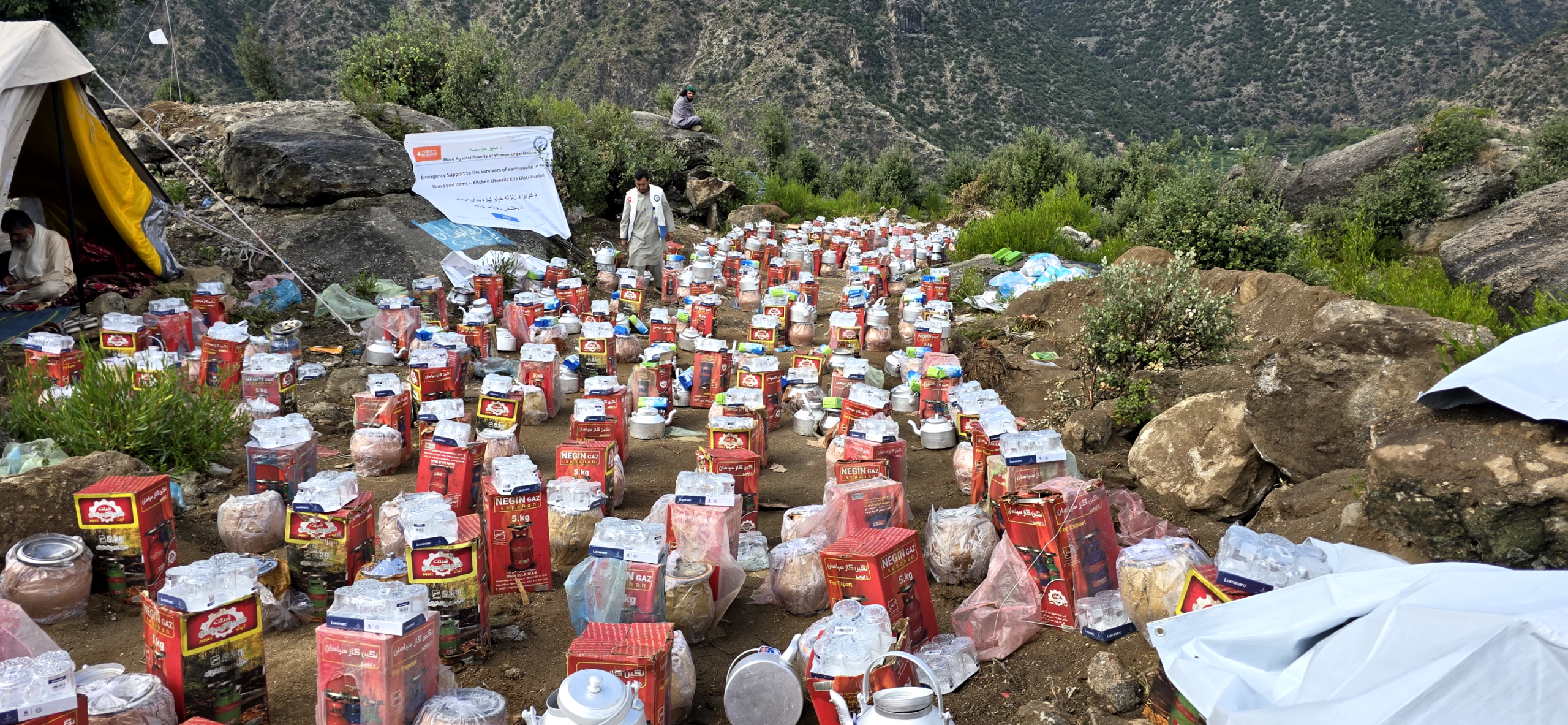 Home Accessories Package Distribution Kunar Earthquake