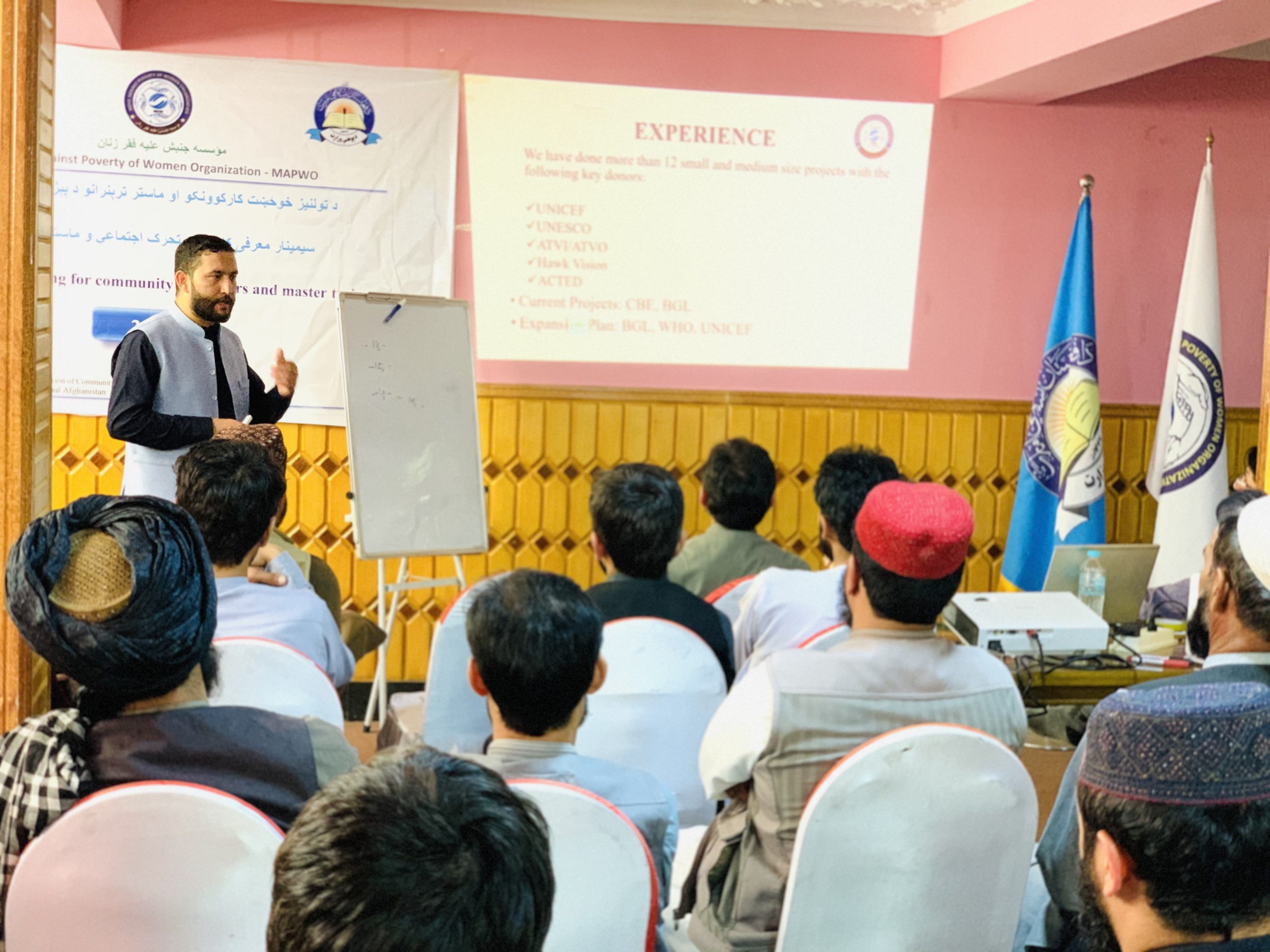 MAPWO Main Office Kabul CBE Teachers Core Training